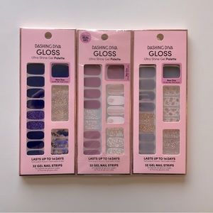 Dashing Diva Gloss Gel Nail Strips (3 packages)💖